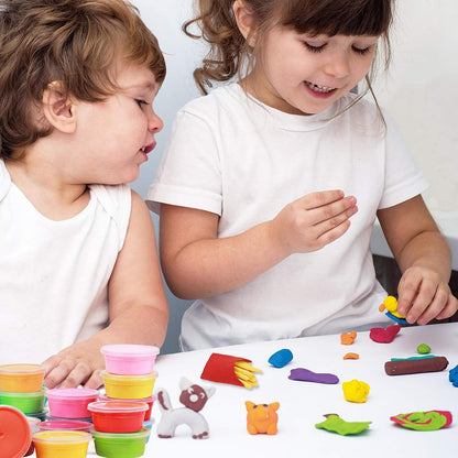 SKY-TOUCH 36-Color Non-Toxic Air-Dry Clay Set – A creative Modeling Clay Kit Featuring Soft, Lightweight Clay; Enjoy The Fun Of DIY Crafting