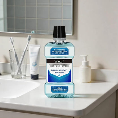 SKY-TOUCH 6 PCS Herbal fragrance Mouthwash, 250ml, Kills 99% of Germs, Freshens Breath, Prevents Plaque, Daily Use