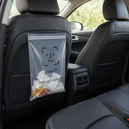 SKY-TOUCH 30PCS Adhesive Trash Bags – Suitable for Use As Car Trash Bags, Desktop Storage Bags, or Car Sickness Bags; Ideal For Cars, Kitchens, Bedrooms, Home Offices, Travel, And Camping（25 * 31 cm）