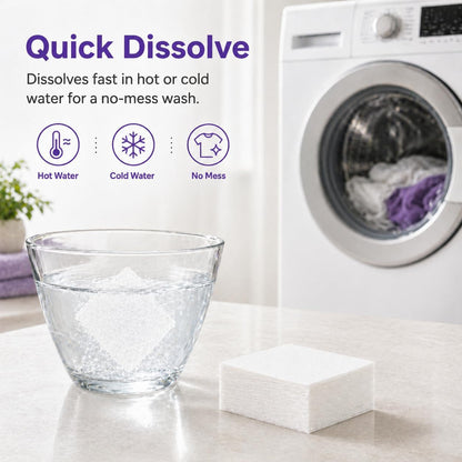 SKY-TOUCH 36pcs High-Strength Laundry Detergent Sheets, Fresh Scent Suitable for Dormitories, Universities, Homes, Hotels Travel