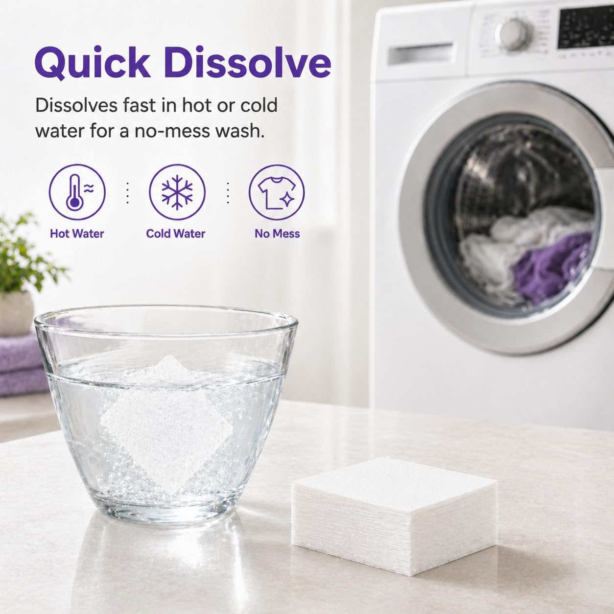 SKY-TOUCH 36pcs High-Strength Laundry Detergent Sheets, Lemon Scent Suitable for Dormitories, Universities, Homes, Hotels Travel