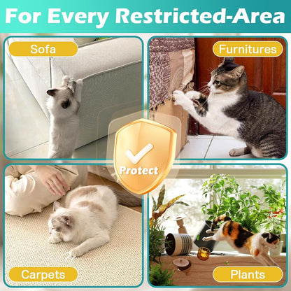 SKY-TOUCH Cat Repellent Spray Anti-Scratch Spray for Cats Suitable for Indoor And Outdoor Use for Furniture Sofas Carpets And Curtains Safe And Natural Formula 120ML