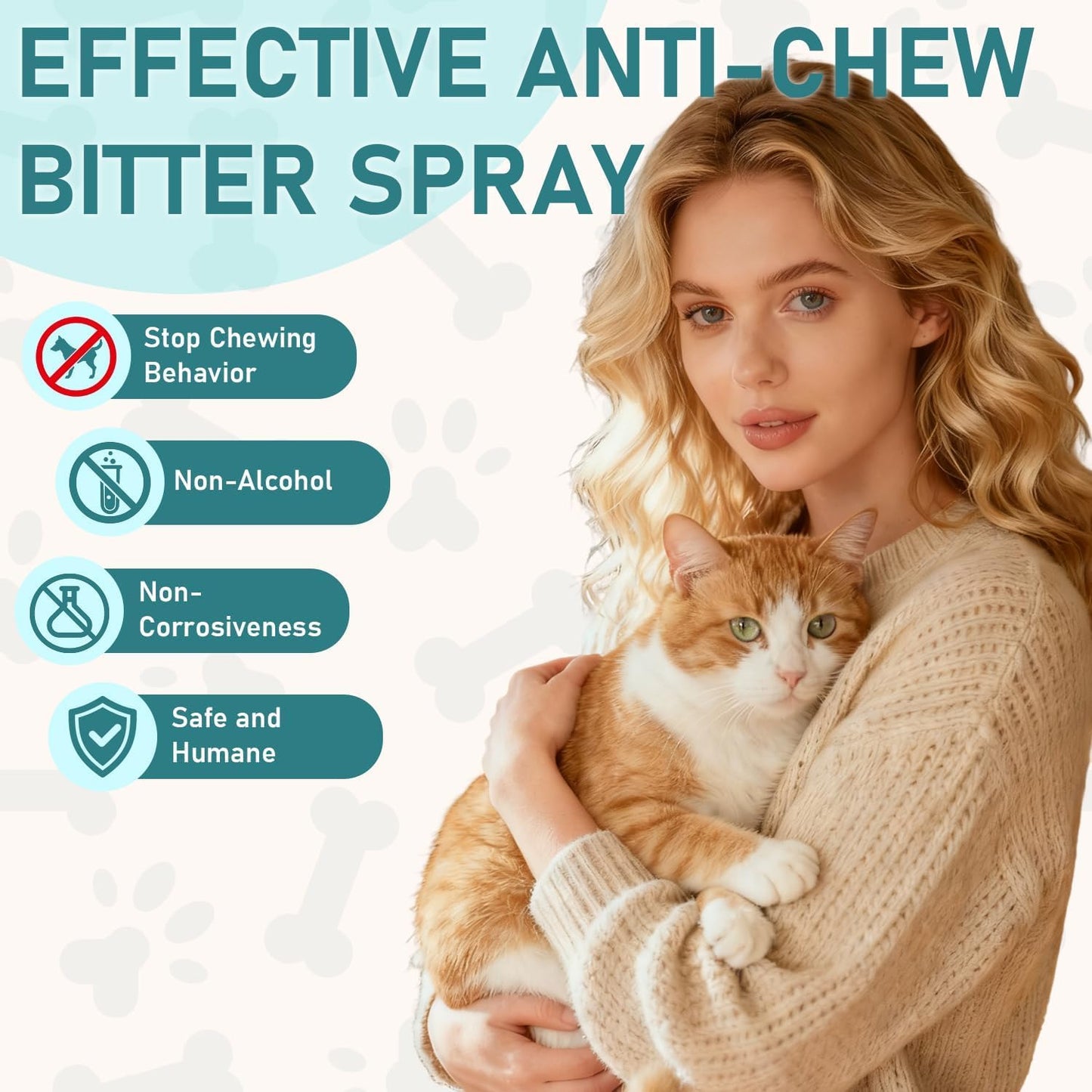 SKY-TOUCH Cat Repellent Spray Anti-Scratch Spray for Cats Suitable for Indoor And Outdoor Use for Furniture Sofas Carpets And Curtains Safe And Natural Formula 120ML