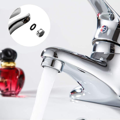 SKY-TOUCH 24mm Faucet Aerator, Anti-Splash Water Flow Regulator, Water-Saving Faucet Nozzle Replacement Part for Kitchen and Bathroom Sinks, Wrench Included, External Thread, 8 PCS