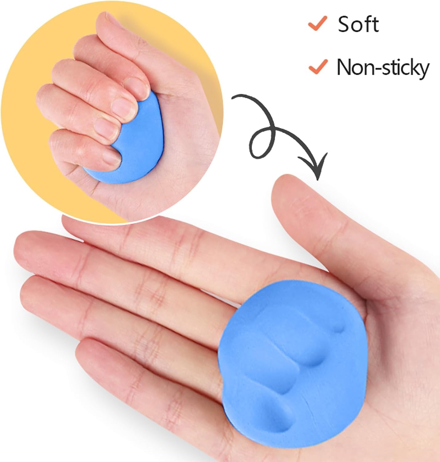 SKY-TOUCH 36-Color Non-Toxic Air-Dry Clay Set – A creative Modeling Clay Kit Featuring Soft, Lightweight Clay; Enjoy The Fun Of DIY Crafting