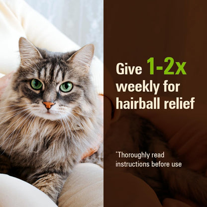 SKY-TOUCH Pet Hairball Relief Gel for Cats – 120g, Natural Formula for Digestive Health, Reduces Shedding, Supports Hairball Elimination