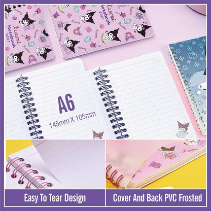 SKY-TOUCH Cute Kuromi School Supplies Stationery Gift Set, Including Gel Pens Notebook Pencil And Sticky Note for School Supplies Office Anime Gifts for Girls