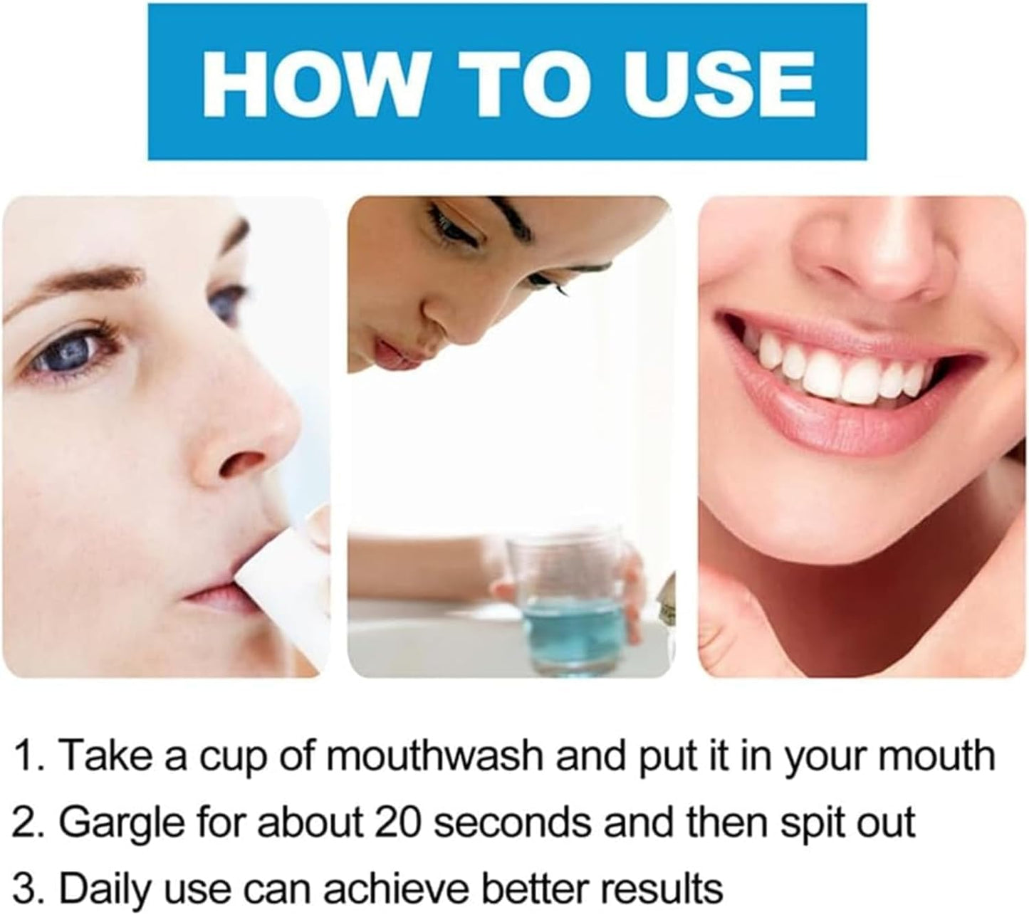 SKY-TOUCH 20 PCS 12ml Fruit Mint Flavor Mouthwash Jelly Cups, Portable Travel Oral Care, Alcohol-Free, Fresh Breath, Convenient Individual Packs