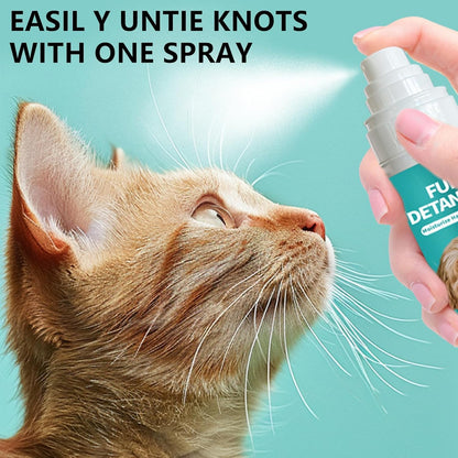 SKY-TOUCH Pet Hair Detangling Spray Pet Smoothing Spray Anti-Static - Pet Grooming Supplies Suitable for Tangled Matted and Difficult-to-comb Fur
