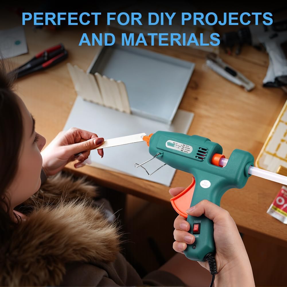 SKY-TOUCH 16PCS Hot Melt Adhesive, multi-purpose glue sticks, household hot melt glue gun, crafting accessory, 20CM * 0.74CM