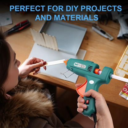 SKY-TOUCH 16PCS Hot Melt Adhesive, multi-purpose glue sticks, household hot melt glue gun, crafting accessory, 20CM * 0.74CM