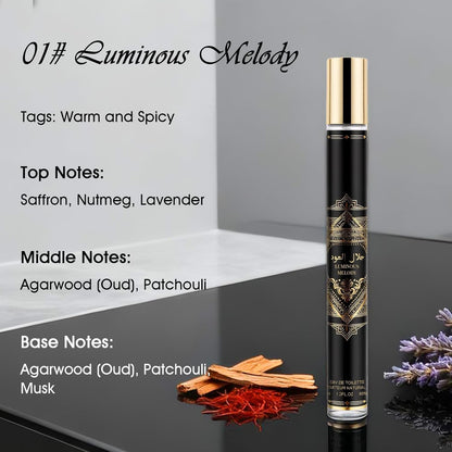 SKY-TOUCH 4-Pack Men's Eau De Parfum Set – 4x35ml Cologne Sampler Gift Set, Travel Size Perfumes for Men, Long-Lasting Fragrance, Ideal for Birthdays, Anniversaries, Christmas