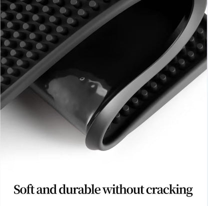 SKY-TOUCH Rubber Bar Mat, 45 x 30 x 1 cm, Thickened, Drainable, Non-slip, Made Of PVC, Waterproof and Drip-proof. Suitable for Bars, Hotels, Restaurants, Homes, Cafes, and Other Venues