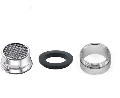 SKY-TOUCH 24mm Faucet Aerator, Anti-Splash Water Flow Regulator, Water-Saving Faucet Nozzle Replacement Part for Kitchen and Bathroom Sinks, Wrench Included, External Thread, 8 PCS