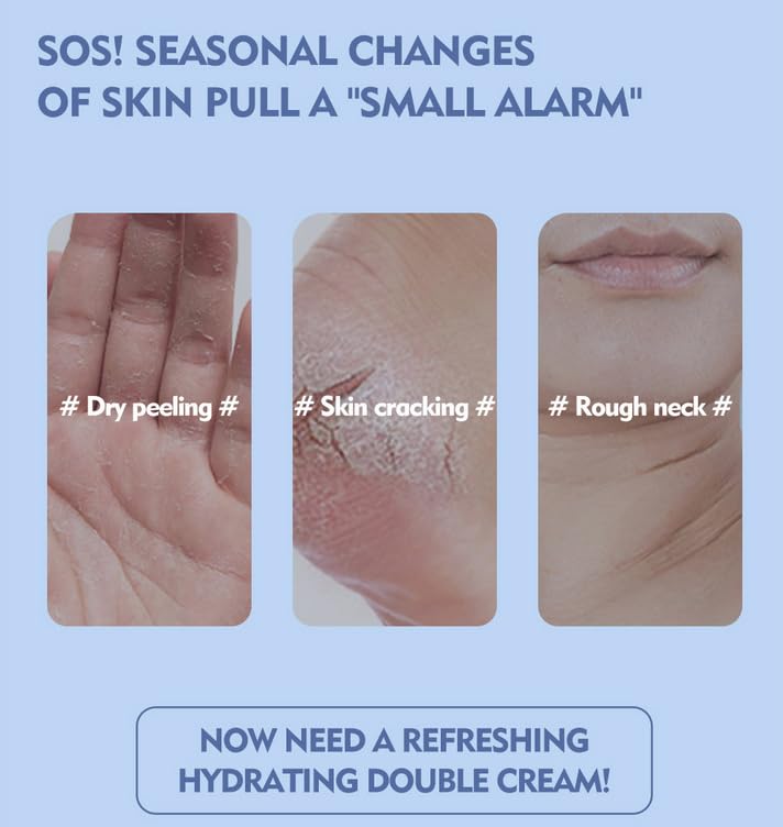 SKY-TOUCH Foot & Hand Repair Stick – Moisturizing Balm for Dry, Cracked Skin, Enriched with Vitamin E & Squalane, 40g, Protective Barrier for Soft, Smooth Skin