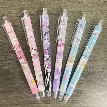 SKY-TOUCH Cute Kuromi School Supplies Stationery Gift Set, Including Gel Pens Notebook Pencil And Sticky Note for School Supplies Office Anime Gifts for Girls
