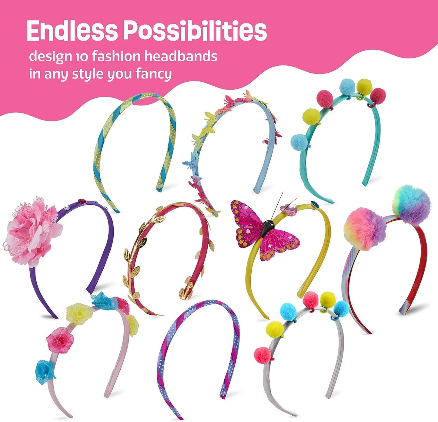 SKY-TOUCH Gilrs DIY Headband Kit