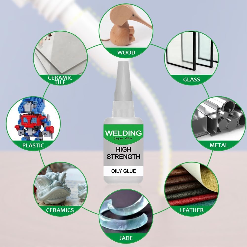 SKY-TOUCH Multifunctional Adhesive Strong All-Purpose Glue Multi-Purpose Strong And Fast-drying Waterproof Adhesive Tile Repair Glue Wall Repair Glue Wood Ceramic Leather And Glass 50g