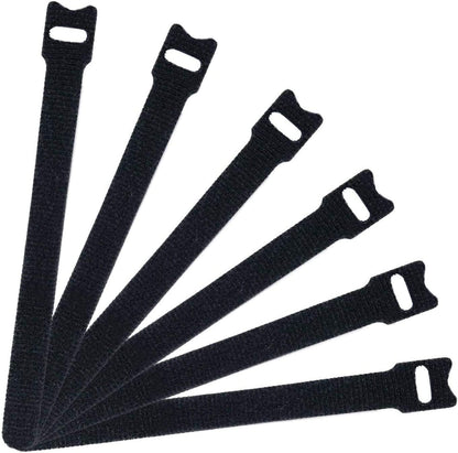 SKY-TOUCH 160PCS Reusable Cable Ties, Adjustable Hook & Loop Cord Organizers, Nylon Wire Management Straps for Home, Office & Electronics