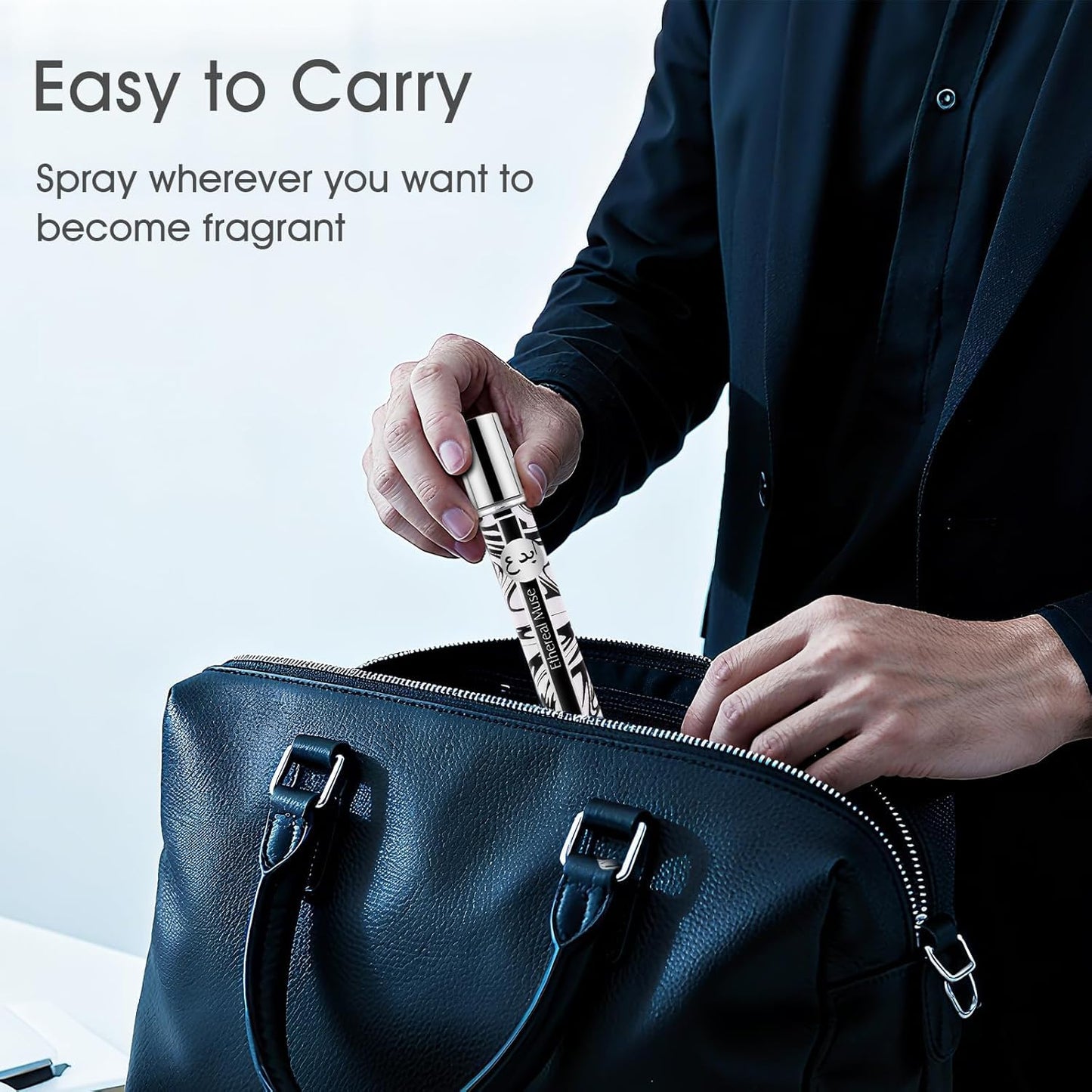 SKY-TOUCH 4-Pack Men's Eau De Parfum Set – 4x35ml Cologne Sampler Gift Set, Travel Size Perfumes for Men, Long-Lasting Fragrance, Ideal for Birthdays, Anniversaries, Christmas