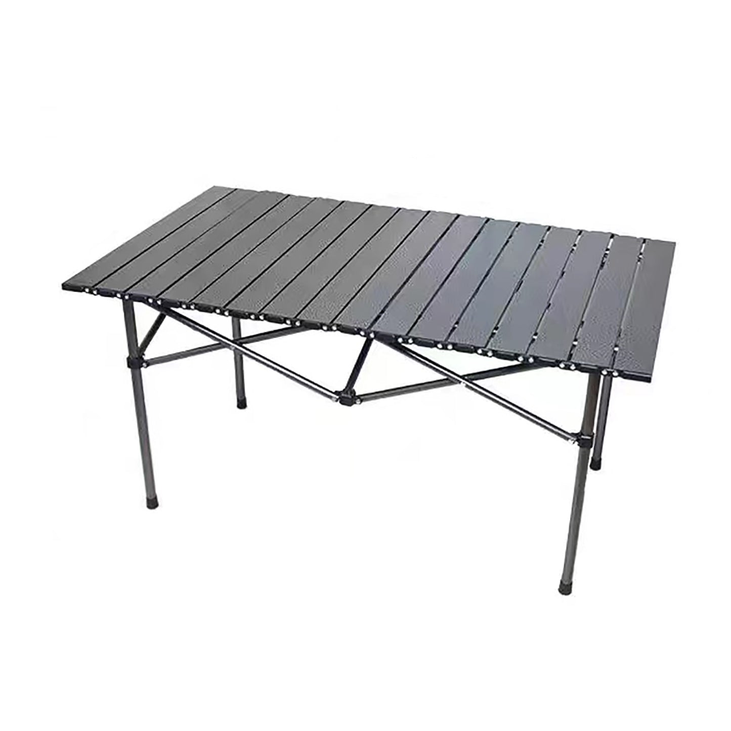 SKY-TOUCH Outdoor Camping Folding Table&Chair,Lightweight Folding Table and Chair Easy to Carry, Perfect for Outdoor, Picnic, Cooking, Beach, Hiking, Fishing