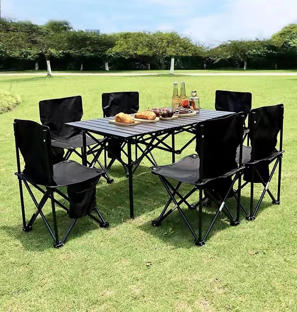 SKY-TOUCH Outdoor Camping Folding Table&Chair,Lightweight Folding