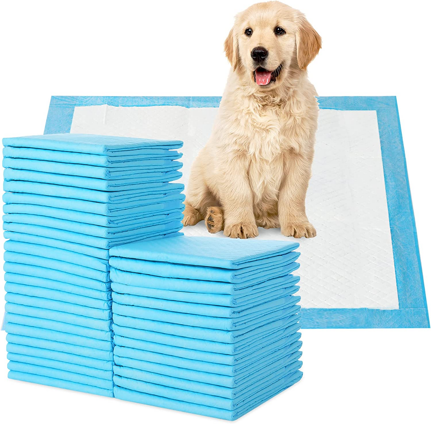 SKY-TOUCH Disposable Absorbent Quick Drying Leak-Proof Pee Pads For Potty Training For Pets