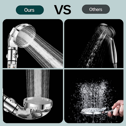 Sky Touch High Pressure Filtered Shower Head For Hard Water And Filtering Impurities, Hand Held Shower Head With Filter Balls.