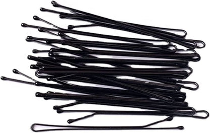 SKY-TOUCH Hair Pins 120 pcs, Bobby Pins Styling Pins Hair Grips Women for Wedding Bridal Girls Hairdressing Salon (Black)