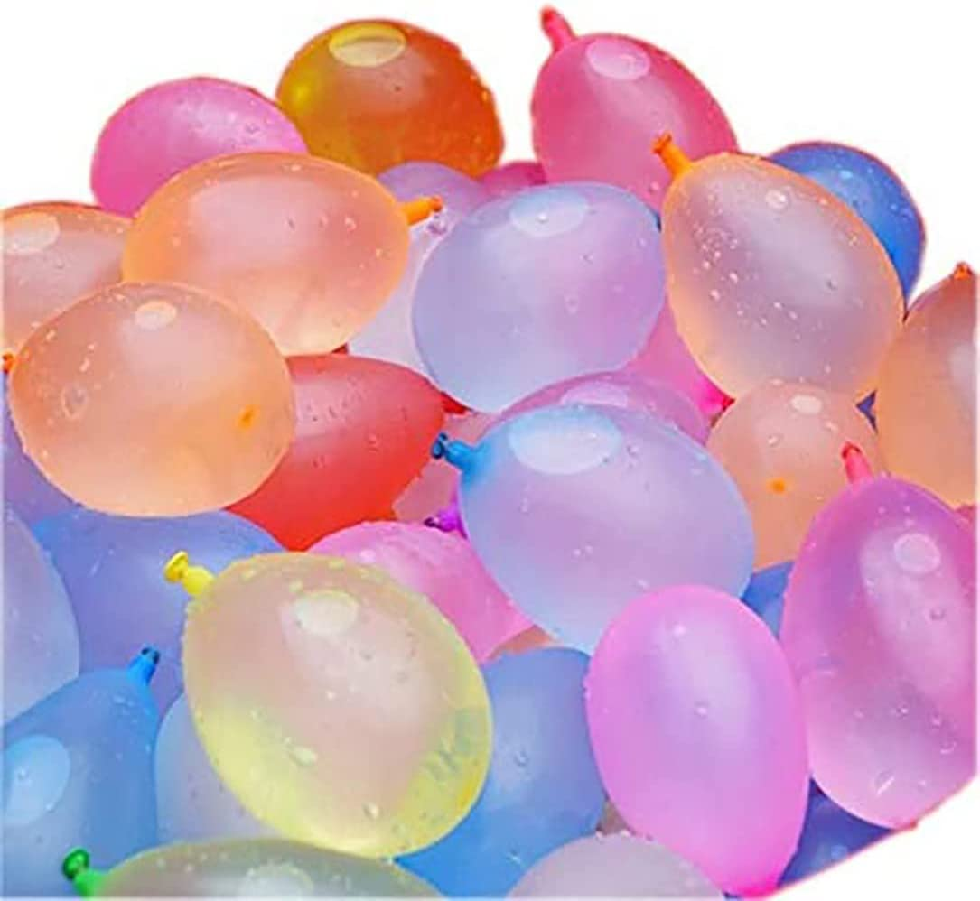 SKY-TOUCH Colorful Water Balloons Rapid-Filling Self-Sealing, Easy Fill for Outdoor Family,Party, Friends, Children Summer Fun(111pcs/bag)