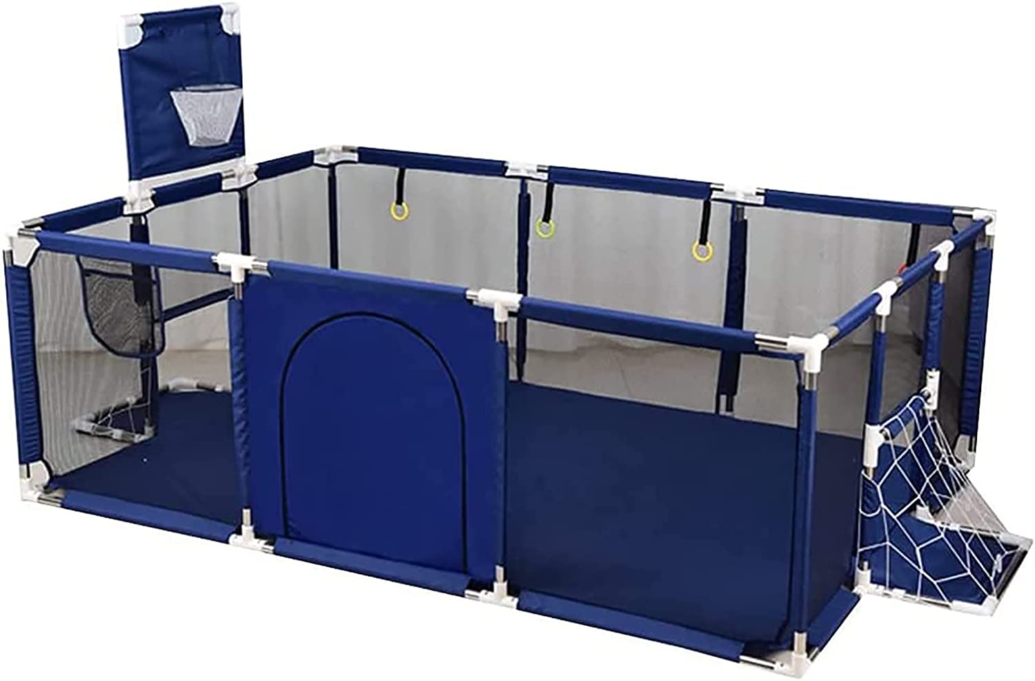 SKY-TOUCH Safety Large Portable Play Pen For Twin, Baby And Toddler In ...