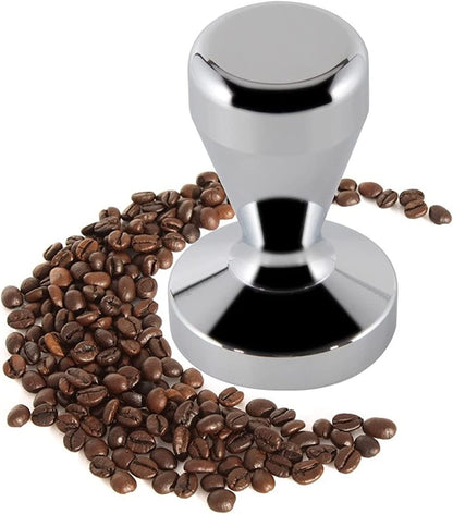 SKY-TOUCH Espresso Tamper, Coffee Machine Stainless Steel Base and Handle Heavy Duty Solid Espresso Coffee Bean Tamper