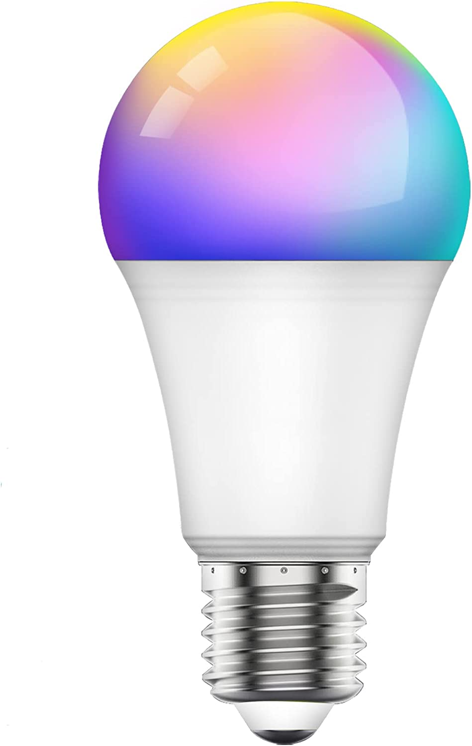 Sky-Touch Smart Light Bulb, Multi Color Changing Dimmable Smart Wifi And Bluetooth Compatible With Alexa And Google Home Assistant