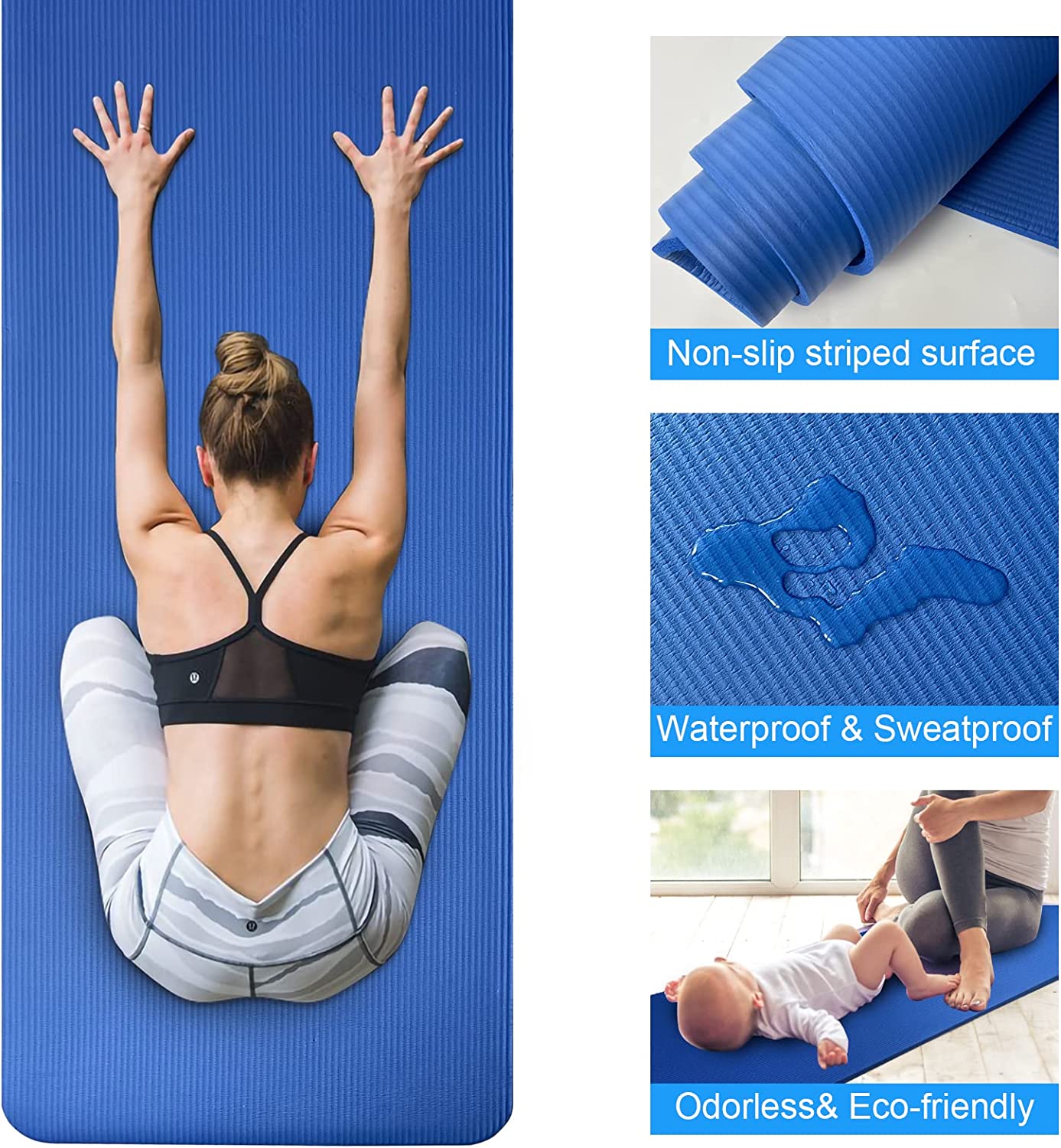 Non slip hiit online mat